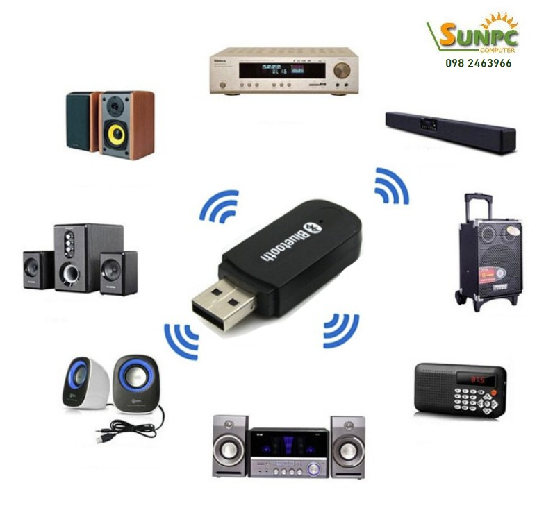 USB THU BLUETOOTH MUSIC RECEIVER YET-M1 CHO LOA VÀ AMPLY